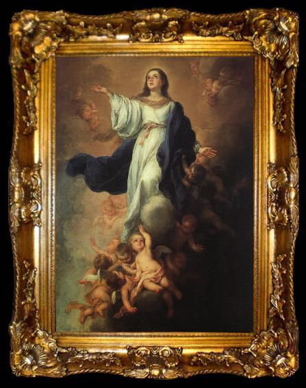 framed  Bartolome Esteban Murillo Assumption of the Virgin, ta009-2